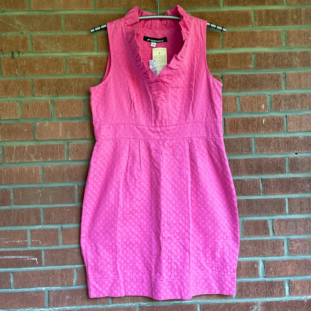 Ruffle Jacquard Barbie Dress